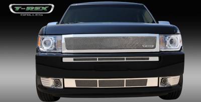 T-Rex - Ford Flex T-Rex Upper Class Polished Stainless Mesh Grille with Formed Mesh Center - 54523 - Image 1