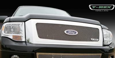 Ford Expedition T-Rex Upper Class Polished Stainless Mesh Grille - 54594