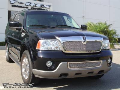 Lincoln Navigator T-Rex Upper Class Polished Stainless Mesh Grille - 54695