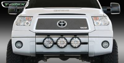 Toyota Tundra T-Rex Upper Class Polished Stainless Mesh Grille with Formed Mesh Center with Logo Opening - 54961