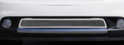 Dodge Durango T-Rex Upper Class Polished Stainless Mesh Bumper Grille with Formed Mesh Center - 55492