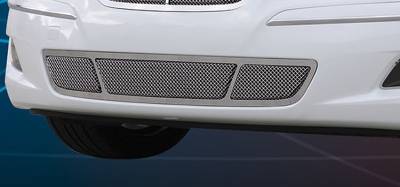 Hyundai Genesis T-Rex Upper Class Polished Stainless Bumper Mesh Grille with Formed Mesh Center - 55494