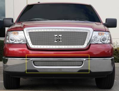 Lincoln Mark T-Rex Upper Class Polished Stainless Bumper Mesh Grille - 55552