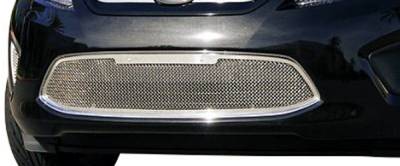 Ford Fiesta T-Rex Upper Class Polished Stainless Bumper Mesh Grille with Formed Mesh - 1PC - 55588