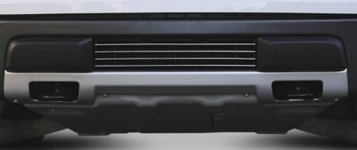 Ford F150 T-Rex Laser Billet Bumper Grille with Polished Leading Edges - 6225660