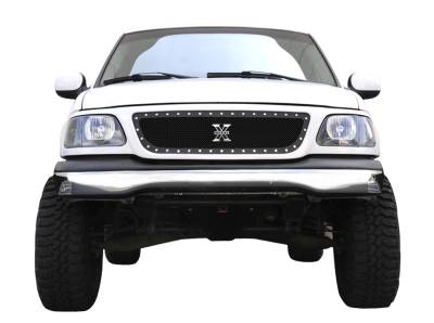 Ford F150 T-Rex X-Metal Series Studded Main Grille - All Black - 6715801