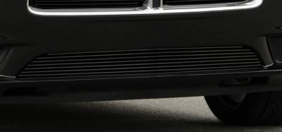 Dodge Charger T-Rex Bumper Billet Grille - All Black - 25442B
