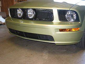 Street Scene - Ford Mustang Street Scene Center Light Mount Shell Black Powdercoat Grille - 950-74590 - Image 3