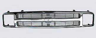 Street Scene - Chevrolet S10 Street Scene Grille Shell with 4mm Billet Insert - 950-75504 - Image 2