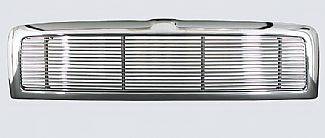 Dodge Ram Street Scene Custom Chrome Grille Shell with 4mm Polished Billet - 950-75518