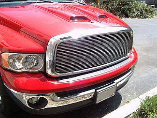 Street Scene - Dodge Ram Street Scene Custom Chrome Grille Shell with 4mm Billet Grille - 950-75533 - Image 2