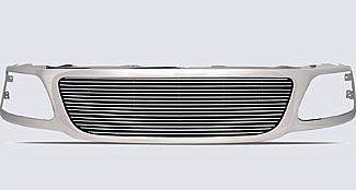 Ford F150 Street Scene Chrome Steel Grille Shell with Billet Grille - 950-75571