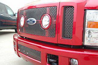 Street Scene - Ford F250 Street Scene Black Chrome Grille Generation 1 Bumper Cover - 950-76839 - Image 2