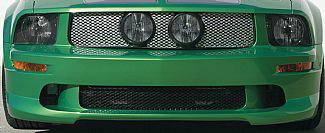 Street Scene - Ford Mustang Street Scene Center Mount light Shell Satin Aluminum Grille - 950-77592 - Image 3