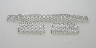 GMC Sierra Street Scene Chrome Grille for Generation 2 Bumper Cover - 950-78159