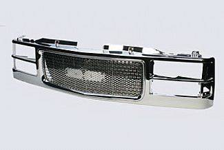 GMC Yukon Street Scene Chrome Grille Shell with Chrome Speed Grille - 950-78565