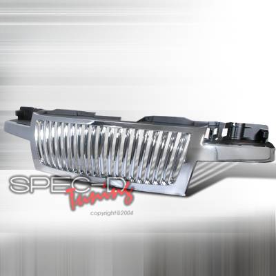 Chevrolet Colorado Spec-D Vertical Grille - Chrome - HG-COL04CVT