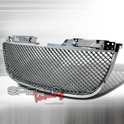 GMC Yukon Spec-D Mesh Grille - Chrome - HG-DEN07C