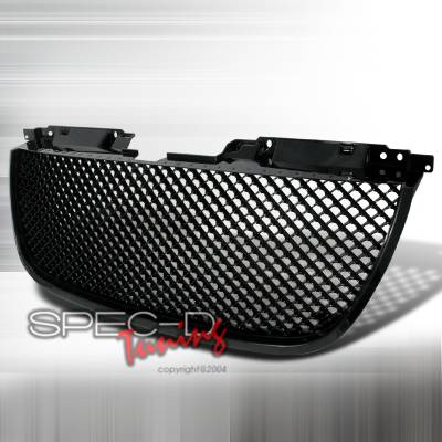 GMC Yukon Spec-D Upper Mesh Grille - Black - HG-DEN07JM
