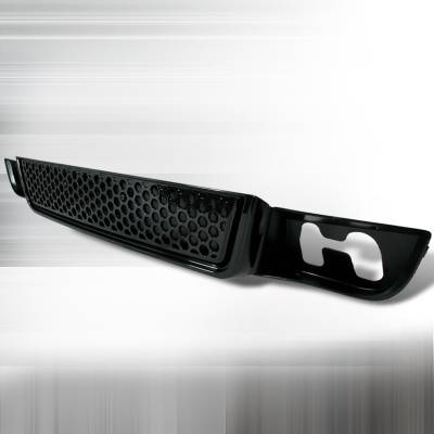 GMC Yukon Spec-D Punch Hole Style Lower Grille - Black - HG-DEN07LWJMO