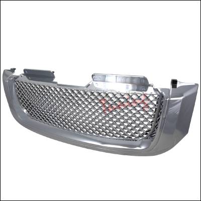 GMC Envoy Spec-D Front Grille - Chrome - HG-EVY02C