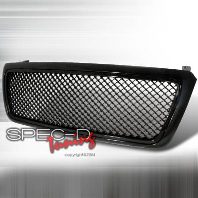 Ford F150 Spec-D Black Grille Mesh - HG-F15004JM