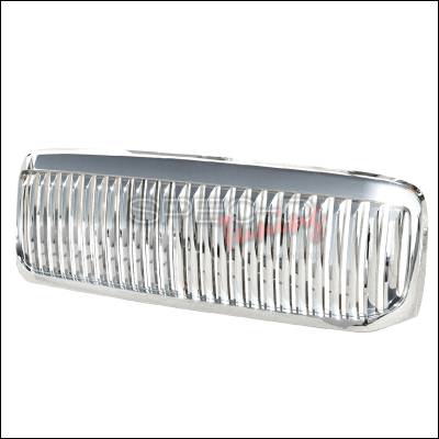 Ford F250 Spec-D Vertical Grille - Chrome - HG-F25099CVT