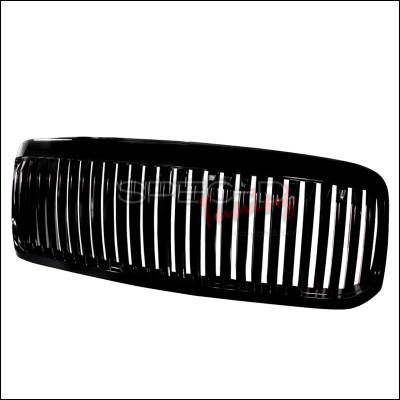 Ford F250 Spec-D Vertical Grille - Black - HG-F25099JMVT
