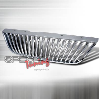 Ford Mustang Spec-D Vertical Grille - Chrome - HG-MST99CVT