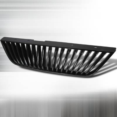 Ford Mustang Spec-D Vertical Grille - Black - HG-MST99JMVT