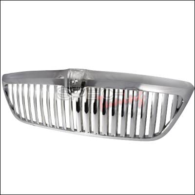 Lincoln Navigator Spec-D Vertical Grille - Chrome - HG-NAV98CVT