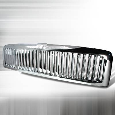 Dodge Ram Spec-D Vertical Grille - Chrome - HG-RAM94CVT