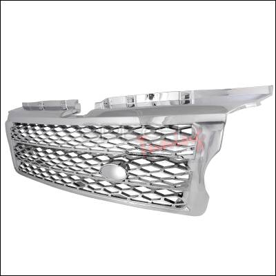 Land Rover Range Rover Spec-D Supercharged Style Front Grille - Chrome - HG-RRL32006C