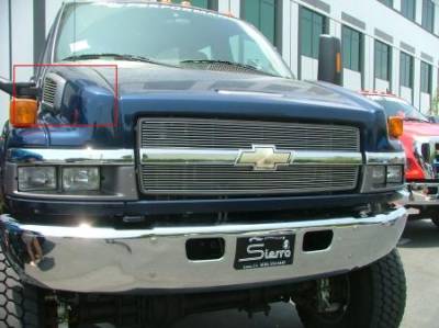 Chevrolet Kodiak T-Rex Billet Side Vent Insert - 10 Bars - 20084