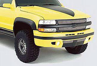 Street Scene - Chevrolet Silverado Street Scene Round Style Fender Flares - Urethane - 950-55300 - Image 2