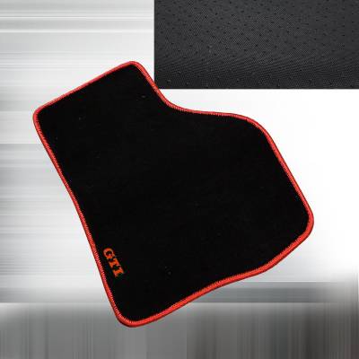 Volkswagen Golf Spec-D Floor Mat with Logo - MAT-GLF10-GTI