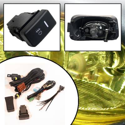 Spyder - Acura TSX Spyder OEM Fog Lights - Yellow - FL-ATSX03-Y - Image 2