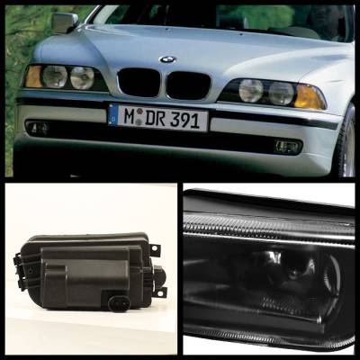 Spyder - BMW 5 Series Spyder Crystal Fog Lights - No Switch - Euro - FL-CH-BE3997-E - Image 2