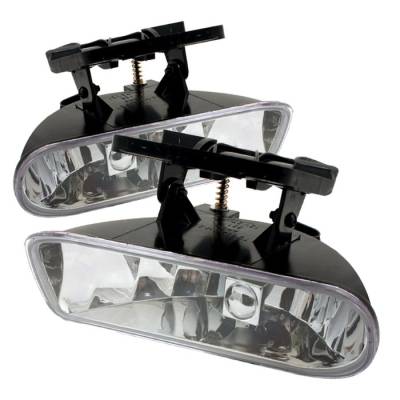 GMC Yukon Spyder OEM Fog Lights - No Switch - Clear - FL-CL-GMCY99-C