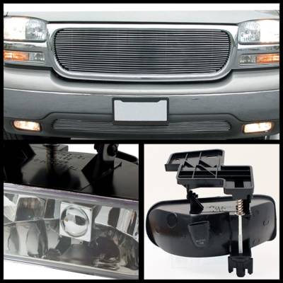 Spyder - GMC Yukon Spyder OEM Fog Lights - No Switch - Clear - FL-CL-GMCY99-C - Image 2