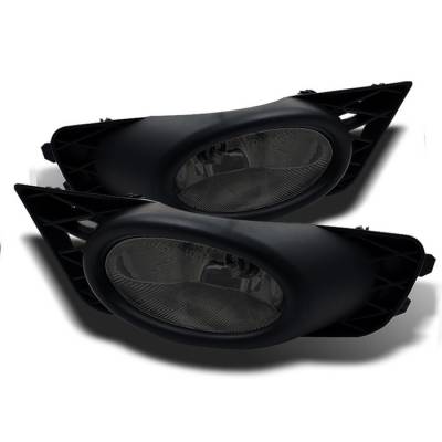 Spyder - Honda Civic 4DR Spyder OEM Fog Lights - Smoke - FL-CL-HC09-4D-SM - Image 1