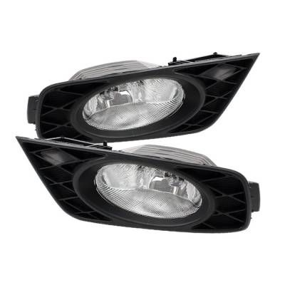 Honda Odyssey Spyder OEM Fog Lights - Clear - FL-CL-HODY08-C