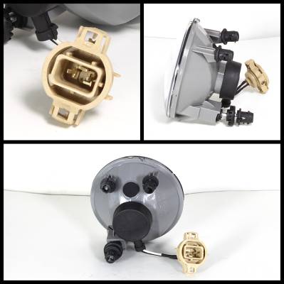 Spyder - GMC Acadia Spyder Fog Lights - No Switch - Clear - FL-CTAH07-C - Image 2