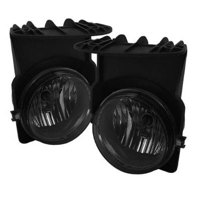 GMC Sierra Spyder OEM Fog Lights - Smoke - FL-GS03-SM