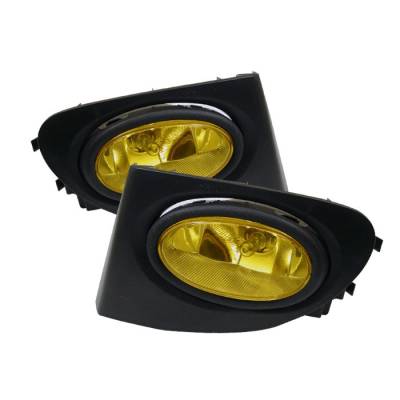 Honda Civic HB Spyder OEM Fog Lights - Yellow - FL-HC03SI-3D-Y
