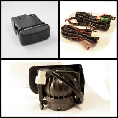 Spyder - Honda Civic 4DR Spyder OEM Fog Lights - Yellow - FL-HC92-4D-Y - Image 2