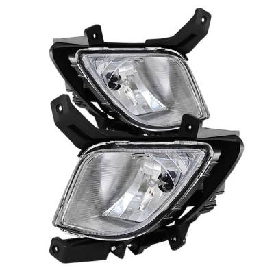 Hyundai Tucson Spyder OE Style Fog Lights - Clear - FL-HYTU2010-C