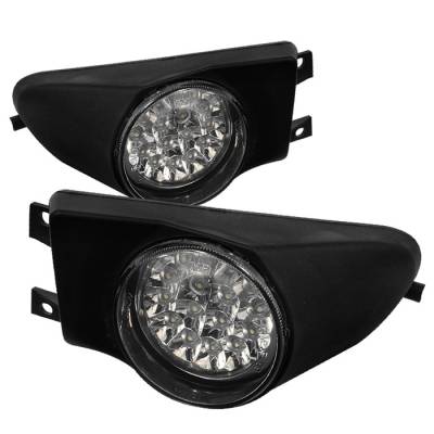BMW 5 Series Spyder LED Fog Lights - Clear - FL-LED-BE3996-C