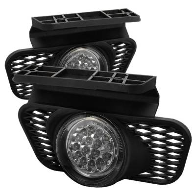 Chevrolet Silverado Spyder LED Fog Lights - FL-LED-CSIL03-C