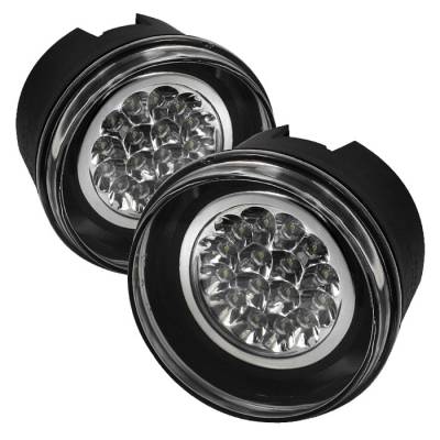 Spyder - Chrysler 300 Spyder LED Fog Lights - Clear - FL-LED-JGC05-C - Image 1